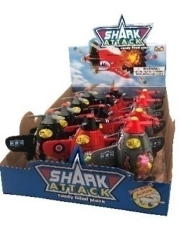 鯊魚攻擊機(附糖果)