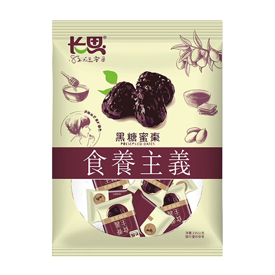 長思黑糖蜜棗235g