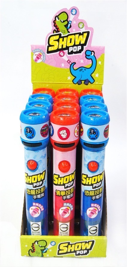 投影手電筒(附糖果)