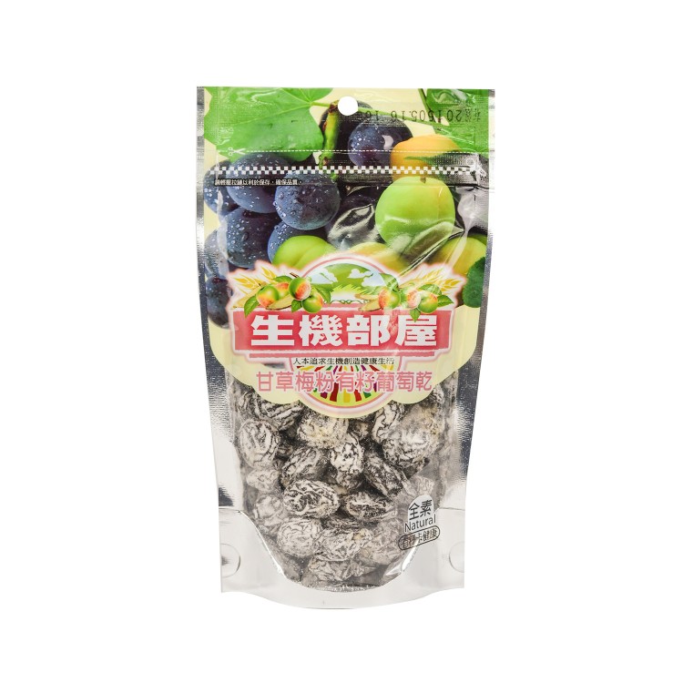甘草梅粉葡萄乾160g